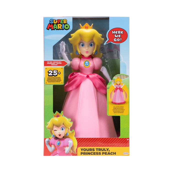 Super Mario Yours Truly Peach 14"