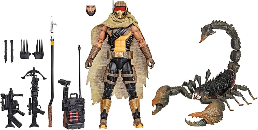 GI Joe Classified Cobra Desert Scorpion & SKRP10N-25 Damaged