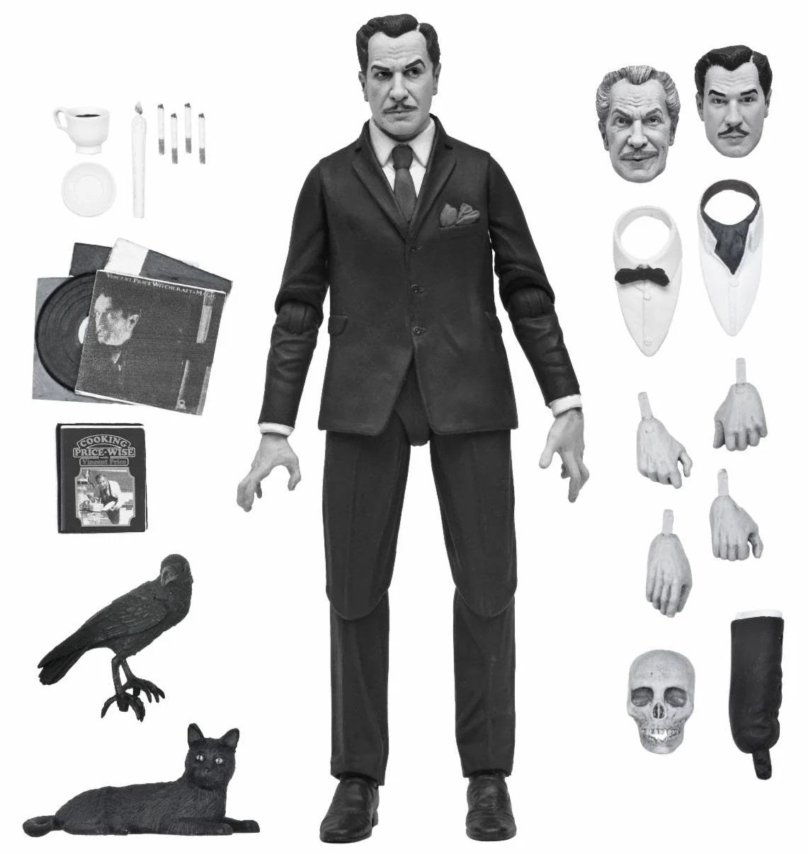 Neca Ultimate Vincent Price Black & White