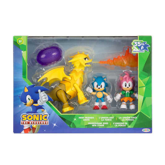 Sonic the Hedgehog 35th Trip Diorama 2.5"